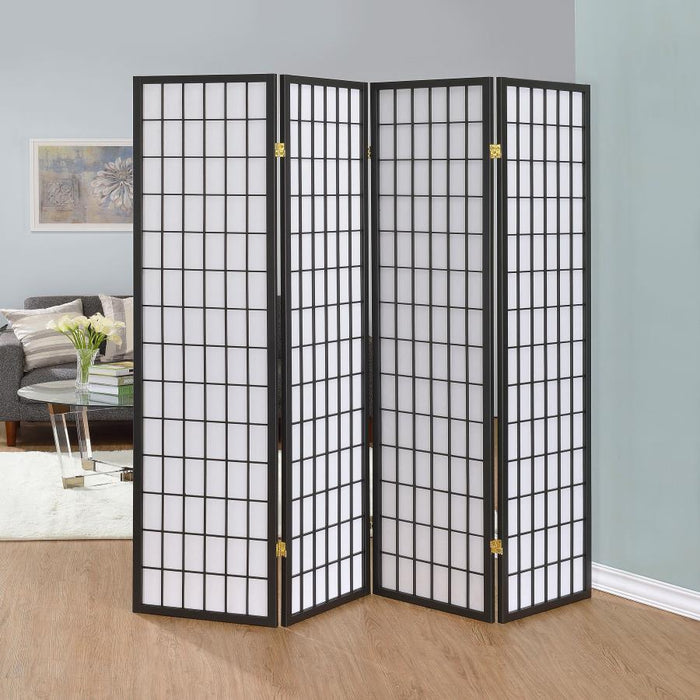 Roberto - 4-Panel Room Divider Folding Shoji Screen