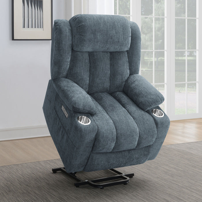 Houston - Upholstered Power Lift Recliner