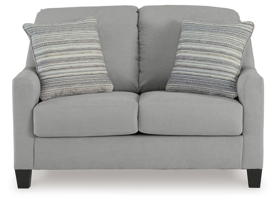 Adlai - Shadow - Loveseat