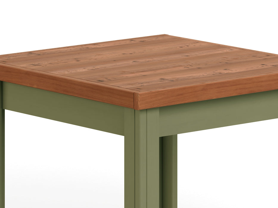 Vineyard - Side Table - Sage Green / Fruitwood