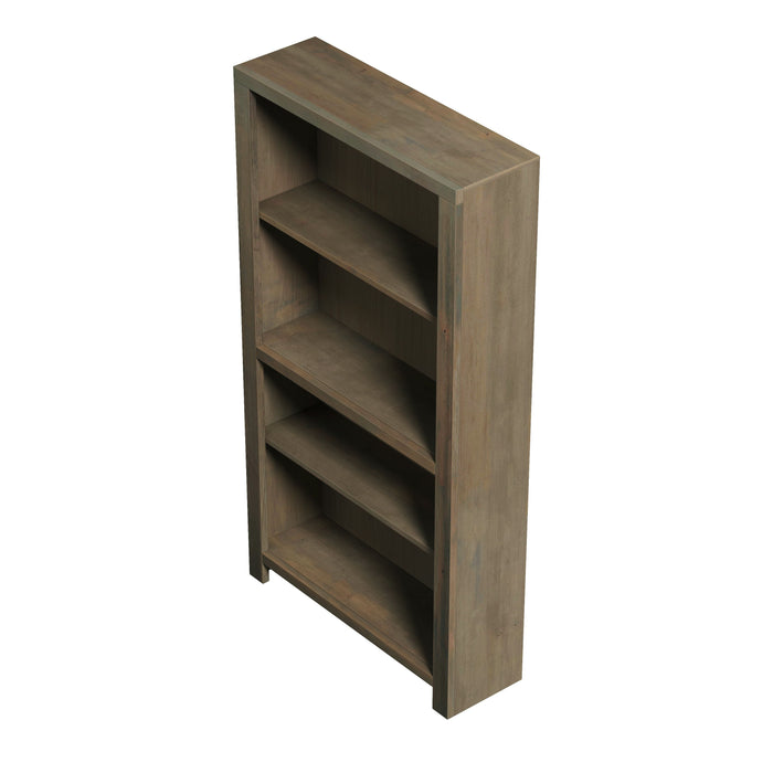 Joshua Creek - 60" 4-Shelf Bookcase - Barnwood