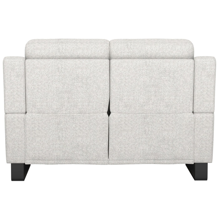 Teagan - Dual Power Loveseat - Oatmeal