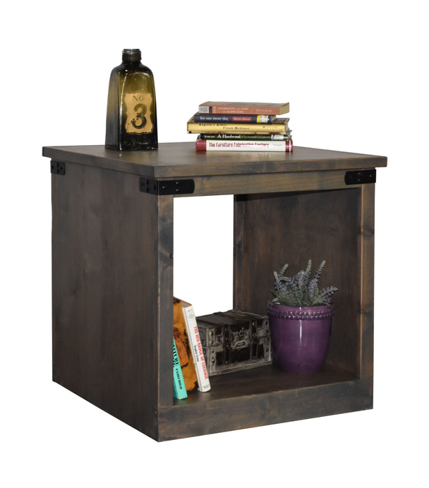 Farmhouse - End Table - Barnwood