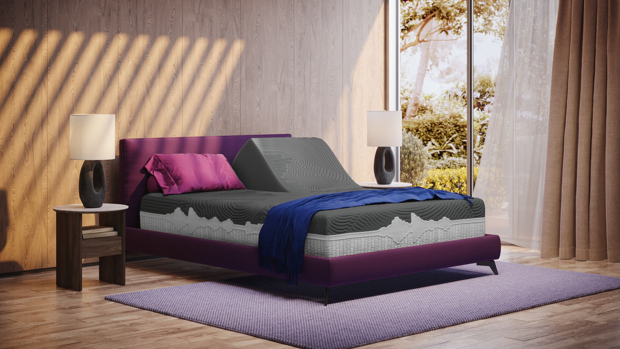 GoodVibeSleep - Calm 11.5" Hybrid Foam and Coil Mattress