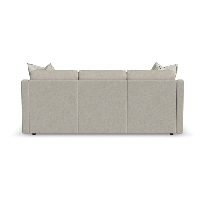 Sky - Upholstered Sofa - Pearl Silver