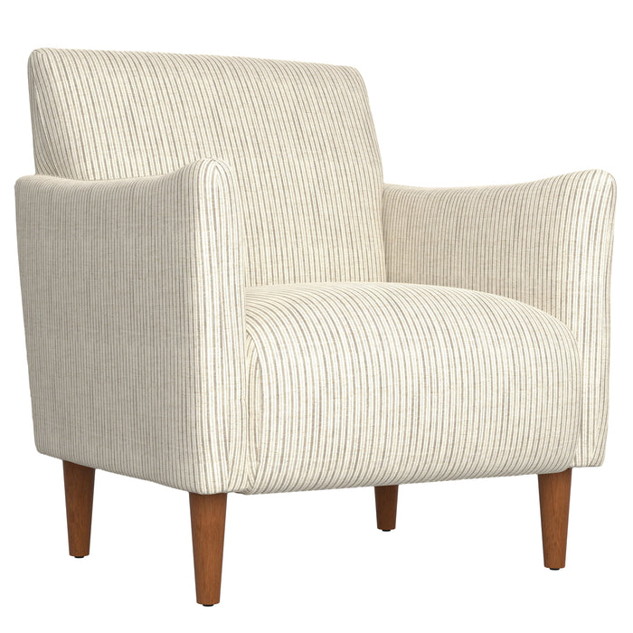 Letty - Accent Chair - Ash Stripe