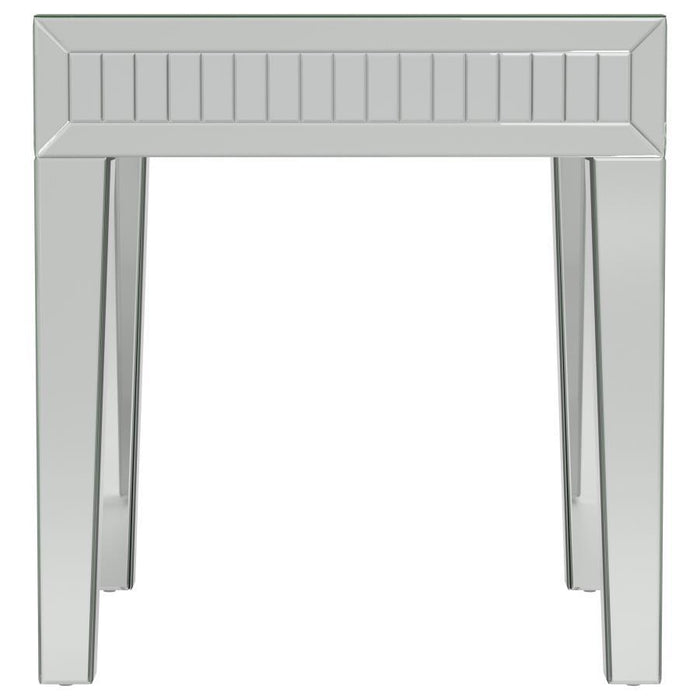 Whitfield - Square End Table - Silver