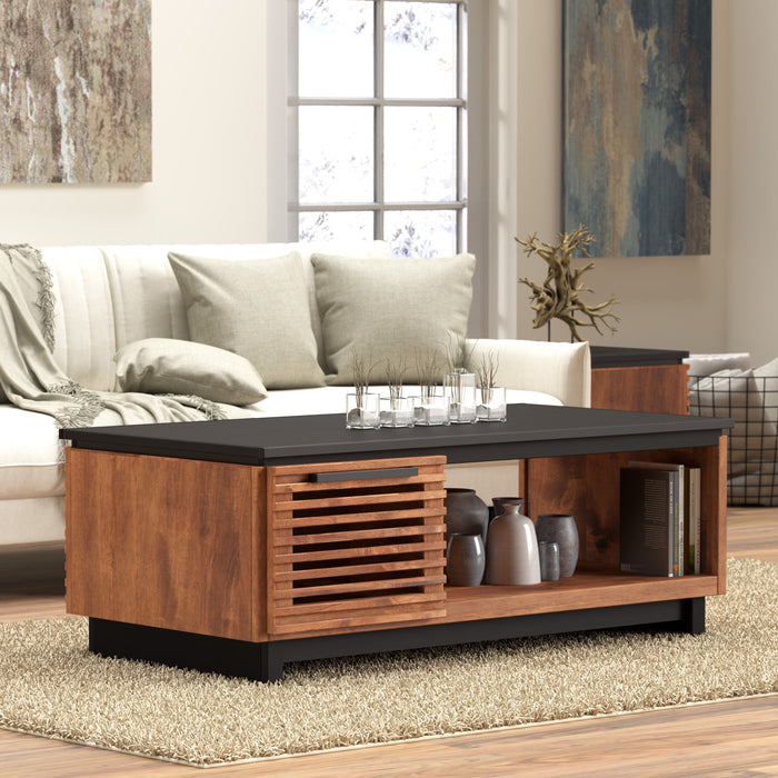 Graceland - Coffee Table - Black / Bourbon