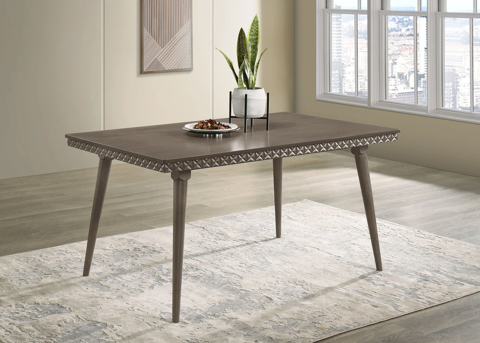 Onslow - Rectangular Wood Dining Table - Dark Brown