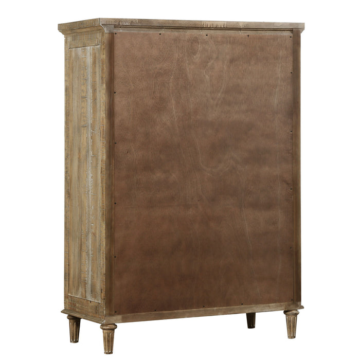 Interlude - 5 Drawers Dresser - Light Brown