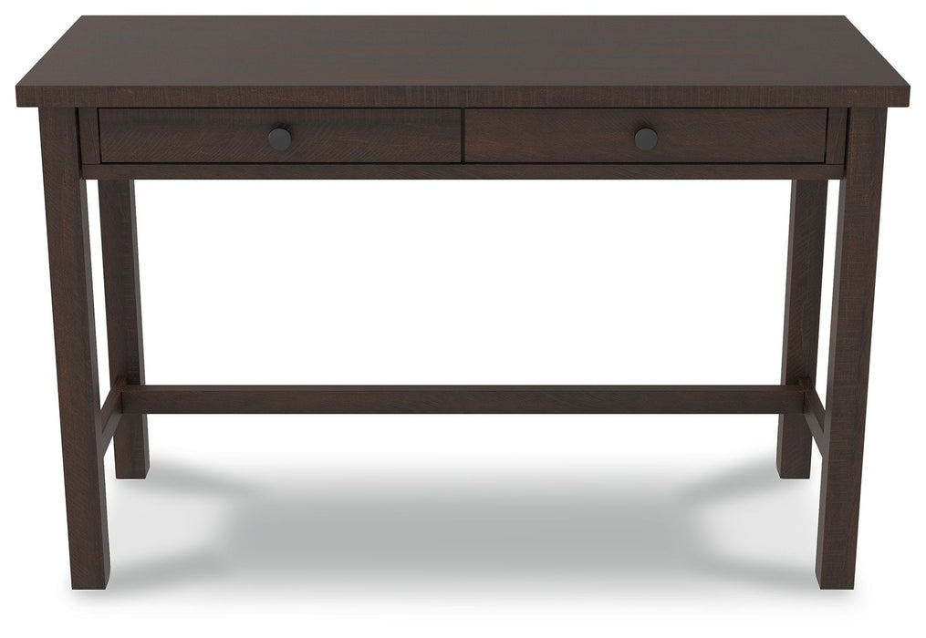 Camiburg - Warm Brown - Home Office Desk - Standalone