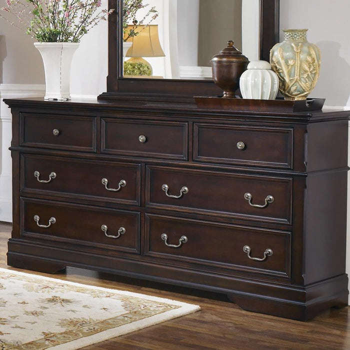 Cambridge - 7-Drawer Dresser - Cappuccino