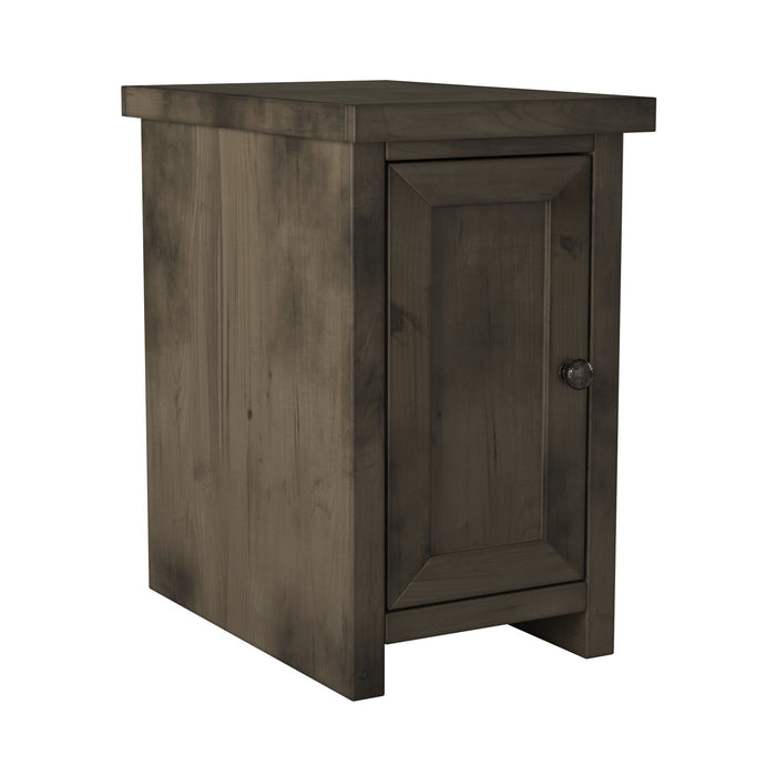 Joshua Creek - Chairside Table - Barnwood