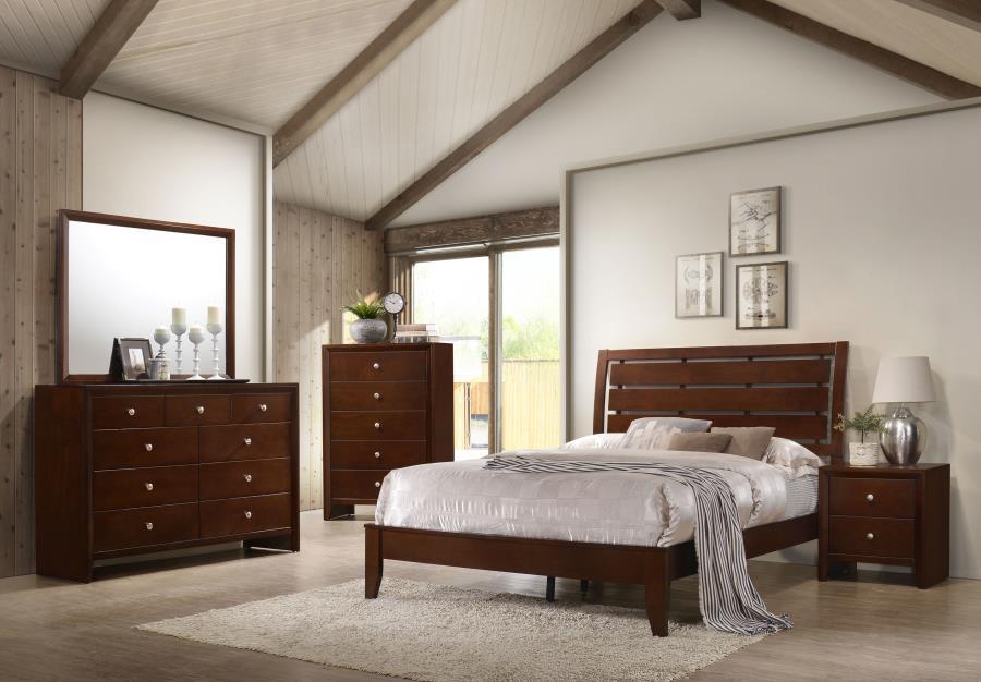 Serenity - Wood Panel Bed