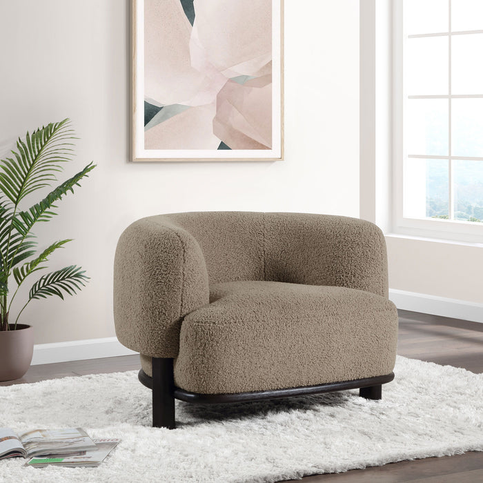 Lawler - Upholstered Barrel Back Accent Chair