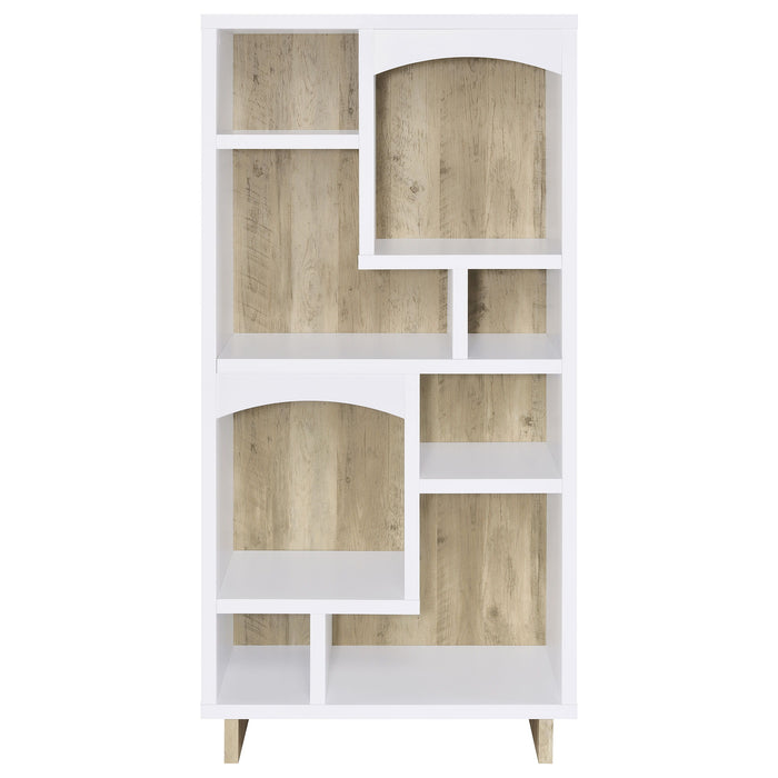 Dalton - 6 Shelf Bookcase - Distressed White