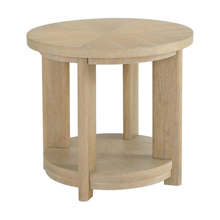 Pacific Grove - Round Accent Table - Sand Dune