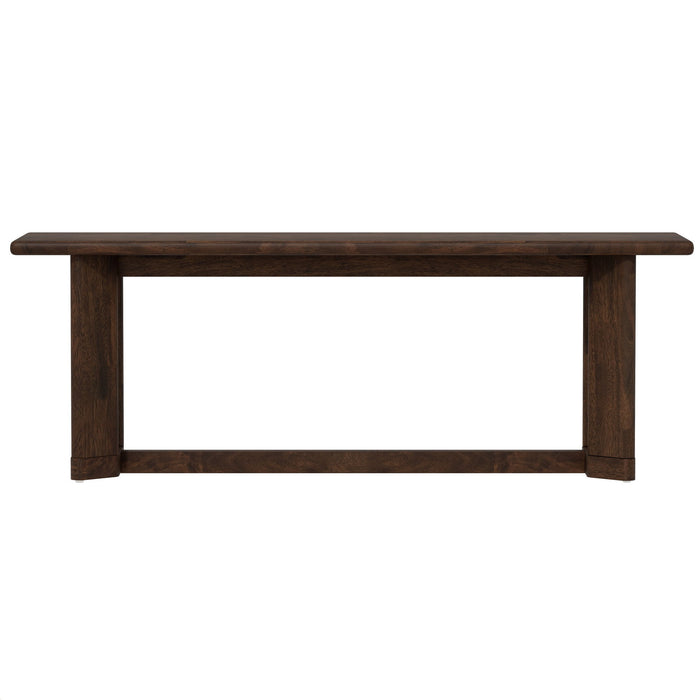 Ronan - Dining Bench - Rich Brown