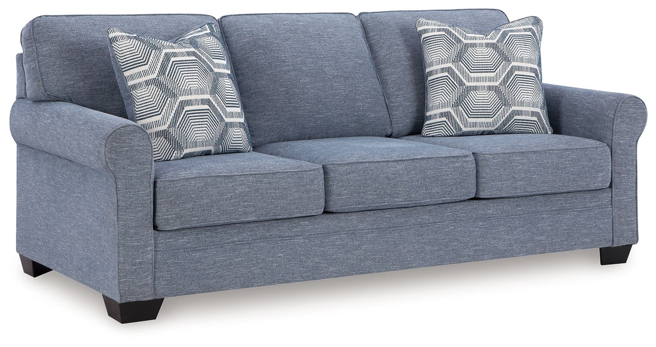 Carissa Manor - Denim - Queen Sofa Sleeper